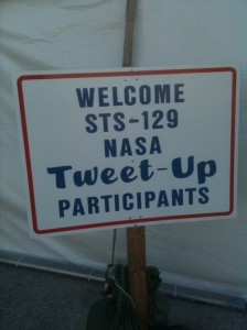 Nasa TweetUp Sign